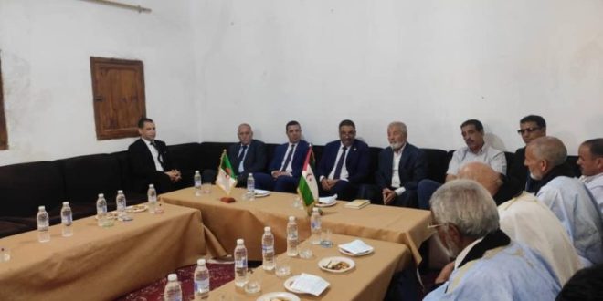لتوطيد أواصر الصداقة والتعاون:وفد من المحكمة الدستورية في زيارة إلى مقر المجلس الدستوري الصحراوي