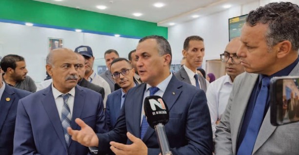 في سلسلة زيارات ميدانية بغرب البلاد:زروقي في ولاية البيض للوقوف على وضعية قطاع البريد والمواصلات السلكية واللاسلكية